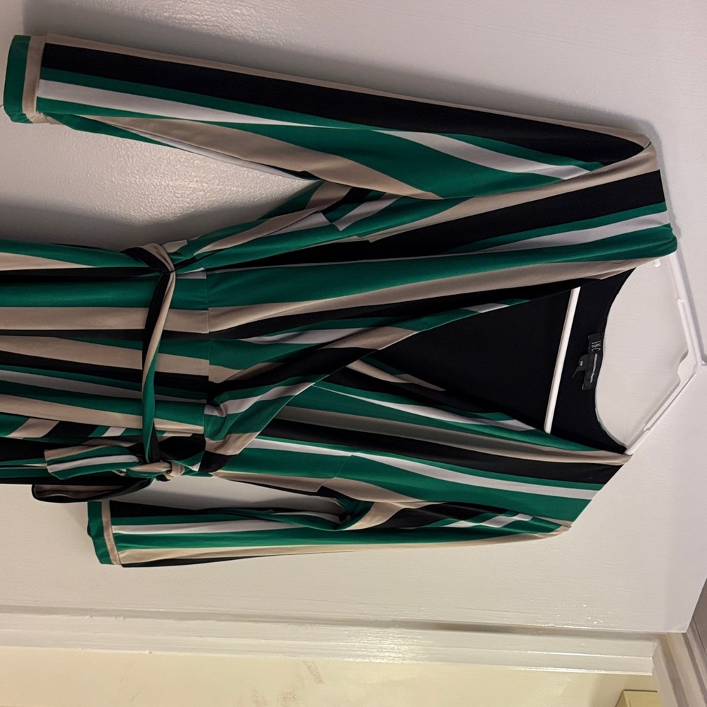 INC International Concepts Multicolor Striped Dress
